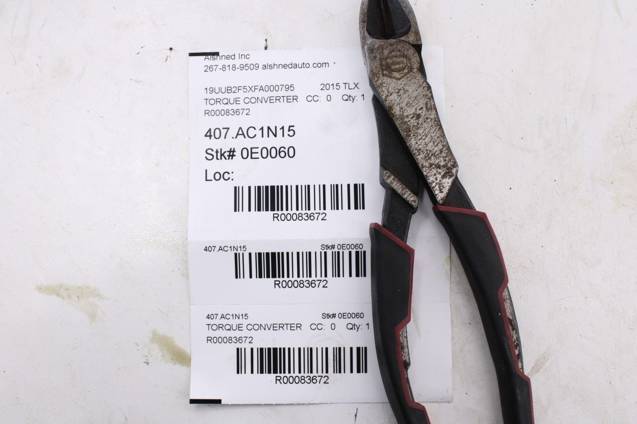 2015-2020 Acura TLX Tech 3.5L FWD Automatic Transmission Torque Converter9
