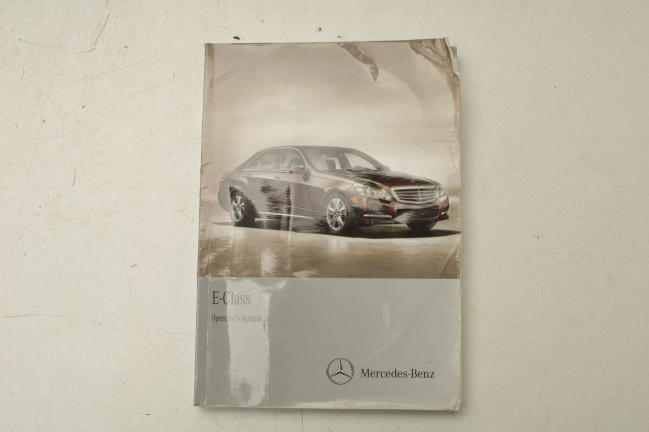 2012 Mercedes-Benz E350 Operator Owners Manual Set with Case R71255 *ReaD* - Alshned Auto Parts