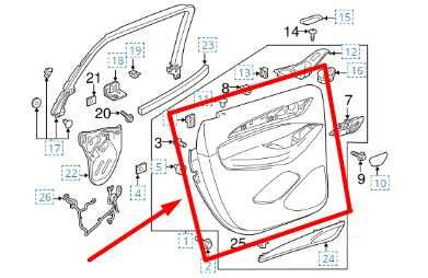 2018-2024 Buick Enclave Rear Left Driver Door Interior Trim Panel 84793455 OEM - Alshned Auto Parts