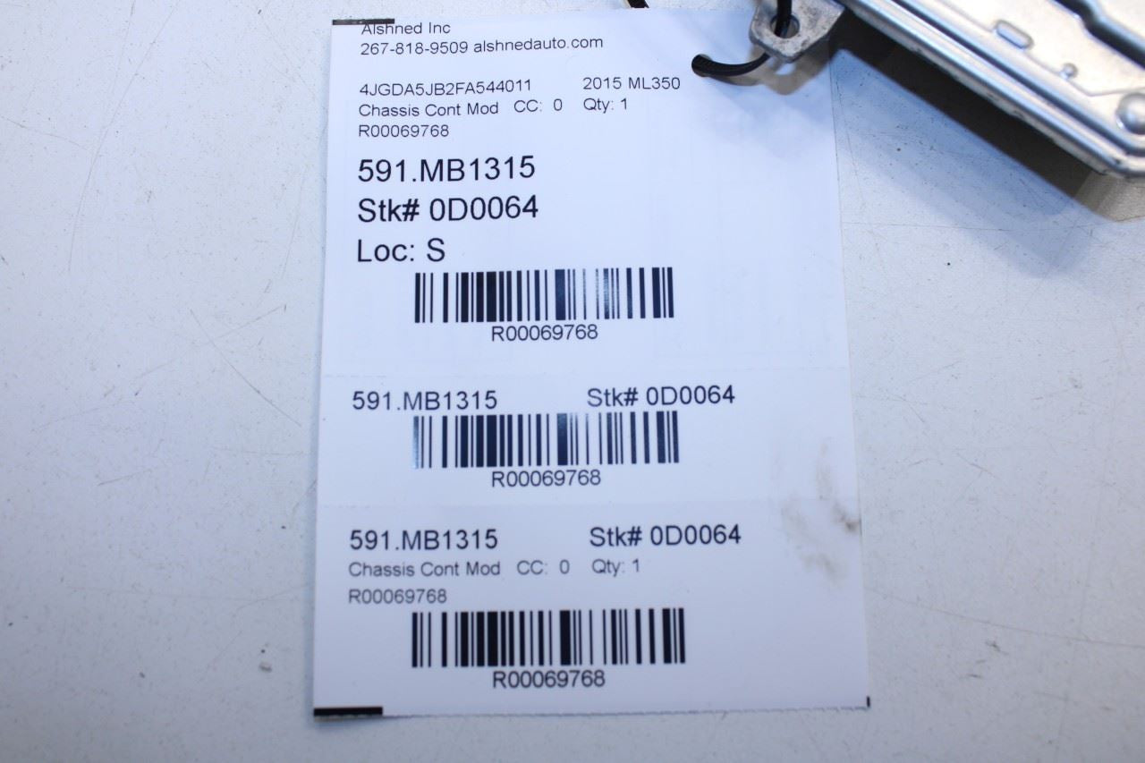 2012-2015 Mercedes-Benz ML350 FR RH or LH Xenon Headlight Ballast Control Module - Alshned Auto Parts