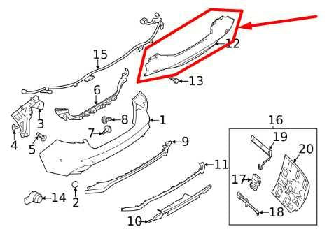 17-20 Jaguar XE R-Dynamic S Rear Bumper Reinforcement Impact Bar GX73-178892-AA - Alshned Auto Parts