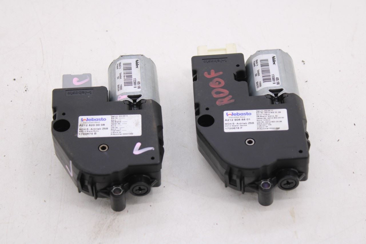 2010-2016 Mercedes-Benz E350 Luxury 4Matic Power Sliding Glass Sunroof Motor Set - Alshned Auto Parts