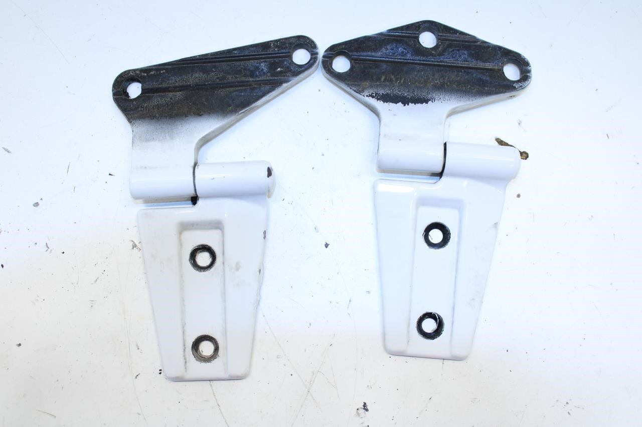 07-18 Jeep Wrangler Rear Left Door Hinge Upper and Lower w/ Bolts 55395393AE OEM - Alshned Auto Parts