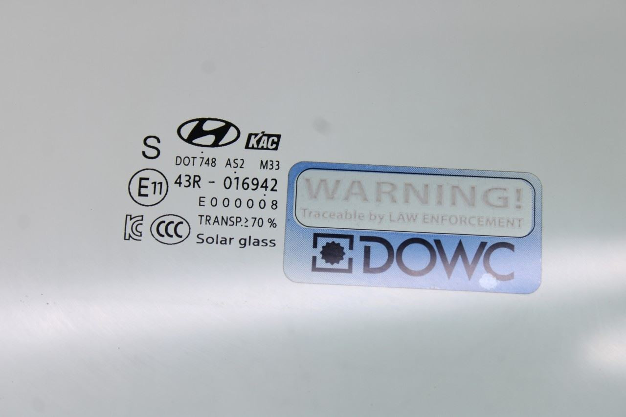 2021-26 Hyundai Elantra SE Rear Right Door Window Movable Glass 83420-AA040 OEM4