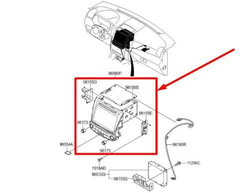 14-15 Kia Sorento Audio Equipment Radio Navi Receiver w Display 96560-1UAA1VA - Alshned Auto Parts