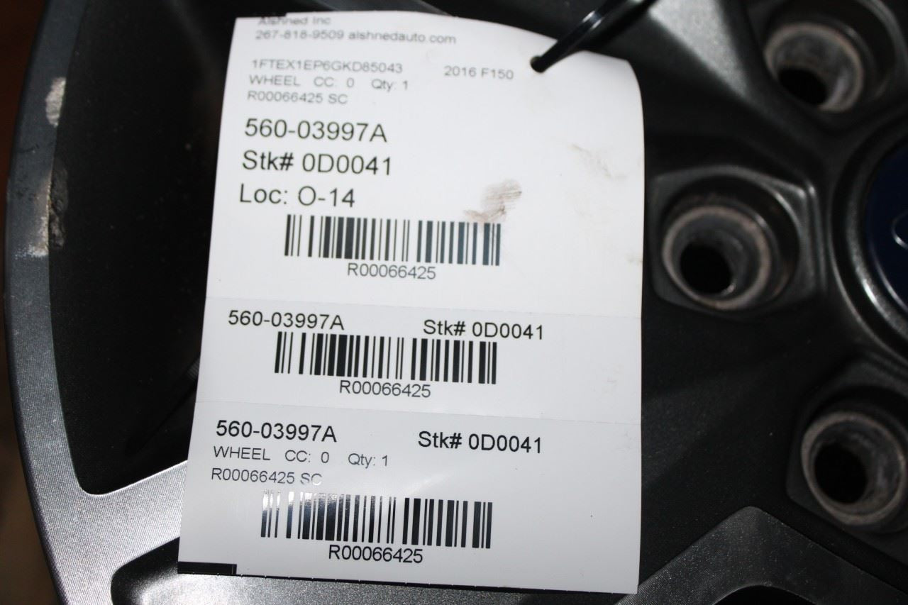 15-16 Ford F150 SuperCab Lariat Aluminum Wheel R18x7.5J 6 Spoke FL34-1007-CA OEM - Alshned Auto Parts