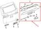 2018-19 GMC Acadia SLT-1 Rear Liftgate Applique Molding License Plate Light Lamp - Alshned Auto Parts