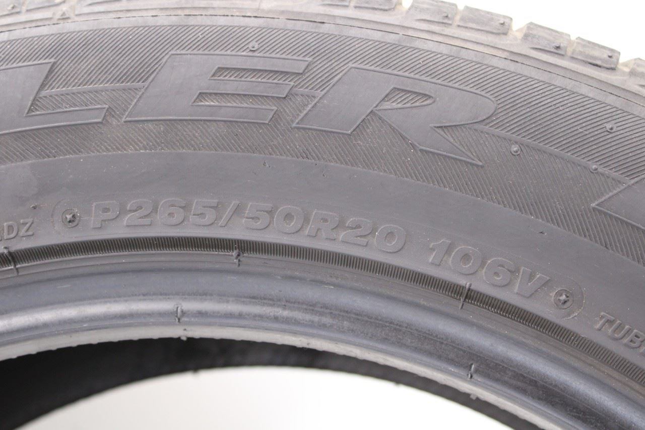 2021 Tire Bridgestone Dueler H/P 265/50R20 106V R78763 - Alshned Auto Parts