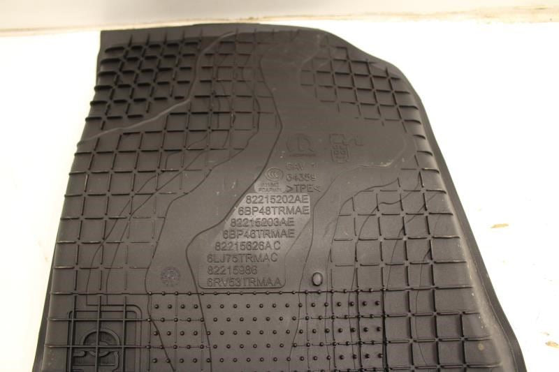 20-24 Jeep Gladiator Front and Rear All Weather Rubber Slush Mats Set 82215626AC - Alshned Auto Parts