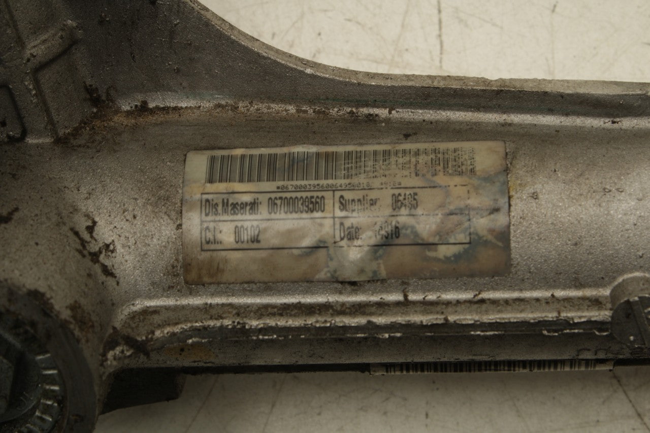 2014-2020 Maserati Ghibli RWD Steering Gear Rack and Pinion 45K 06700039560 OEM - Alshned Auto Parts