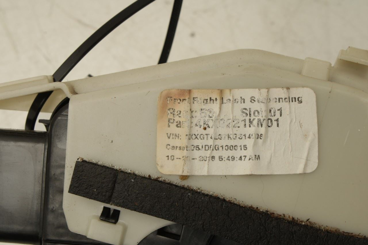 2016-2020 Kia Optima LX Front Right Side Door Lock Latch Actuator 81325-D5010 - Alshned Auto Parts