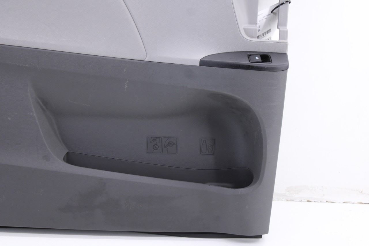 15-17 Toyota Sienna LE Rear Left Slide Door Trim Panel w Sunshade 67063-08220-B0 - Alshned Auto Parts