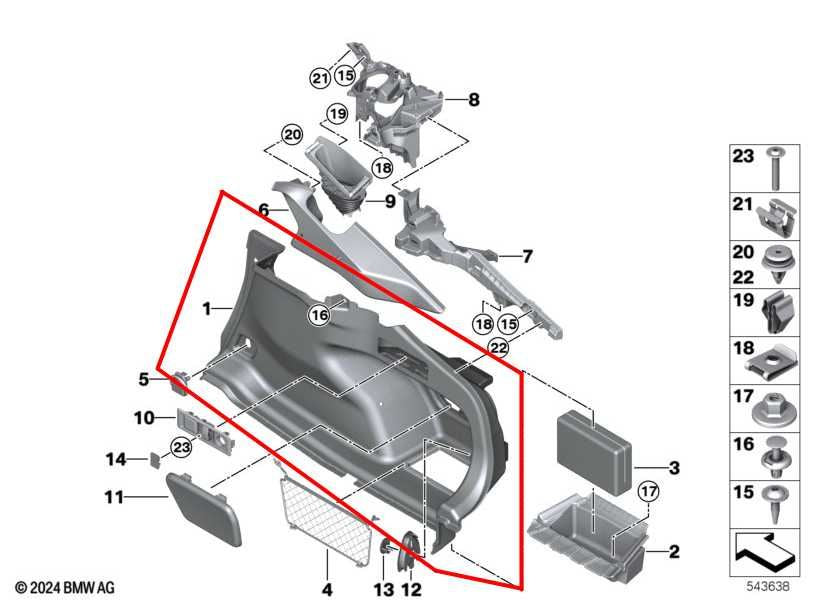 23-24 BMW 430i xDrive Gran Coupe Rear Right Quarter Panel Luggage Interior Trim - Alshned Auto Parts