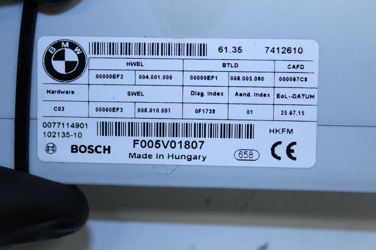 2015-2016 BMW 435I Gran Coupe xDrive RR Trunk Decklid Function Control Module - Alshned Auto Parts