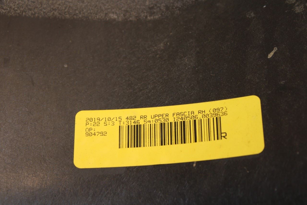 20-25 Ford Escape SEL Rear Right Side Upper Bumper Cover LJ6Z-17810-AEPTM *ReaD* - Alshned Auto Parts