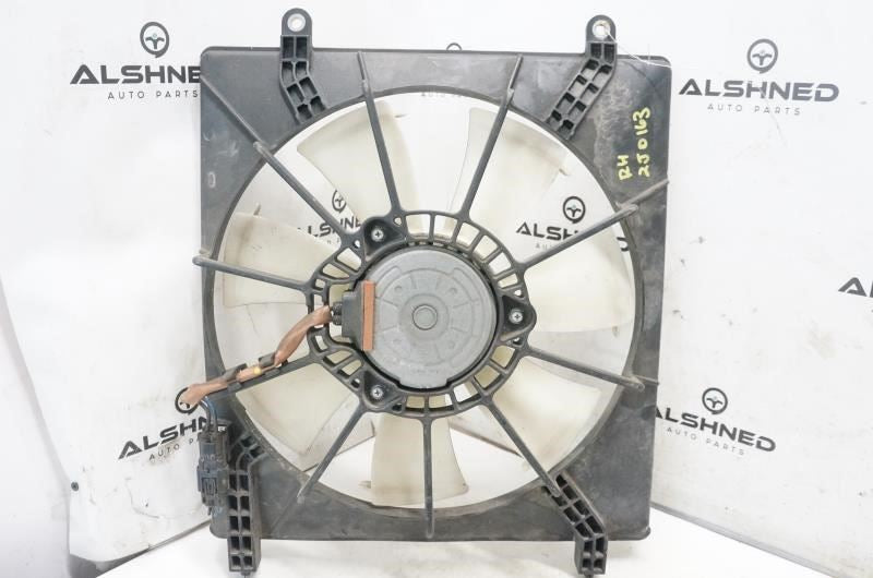 08-12 Honda Accord LX 2.4L RH Condenser Cooling Fan Motor Assy 38615-R40-A02 OEM - Alshned Auto Parts