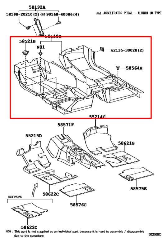 08-13 Lexus IS250 2.5L AWD Front Right and Left Side Floor Interior Carpet Liner - Alshned Auto Parts