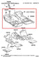 08-13 Lexus IS250 2.5L AWD Front Right and Left Side Floor Interior Carpet Liner - Alshned Auto Parts