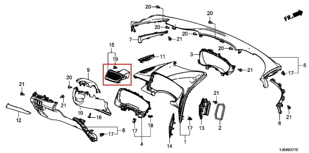 2019-2025 Acura RDX SH-AWD Front Right and Left Side Dash Outer Air Vent Grille - Alshned Auto Parts