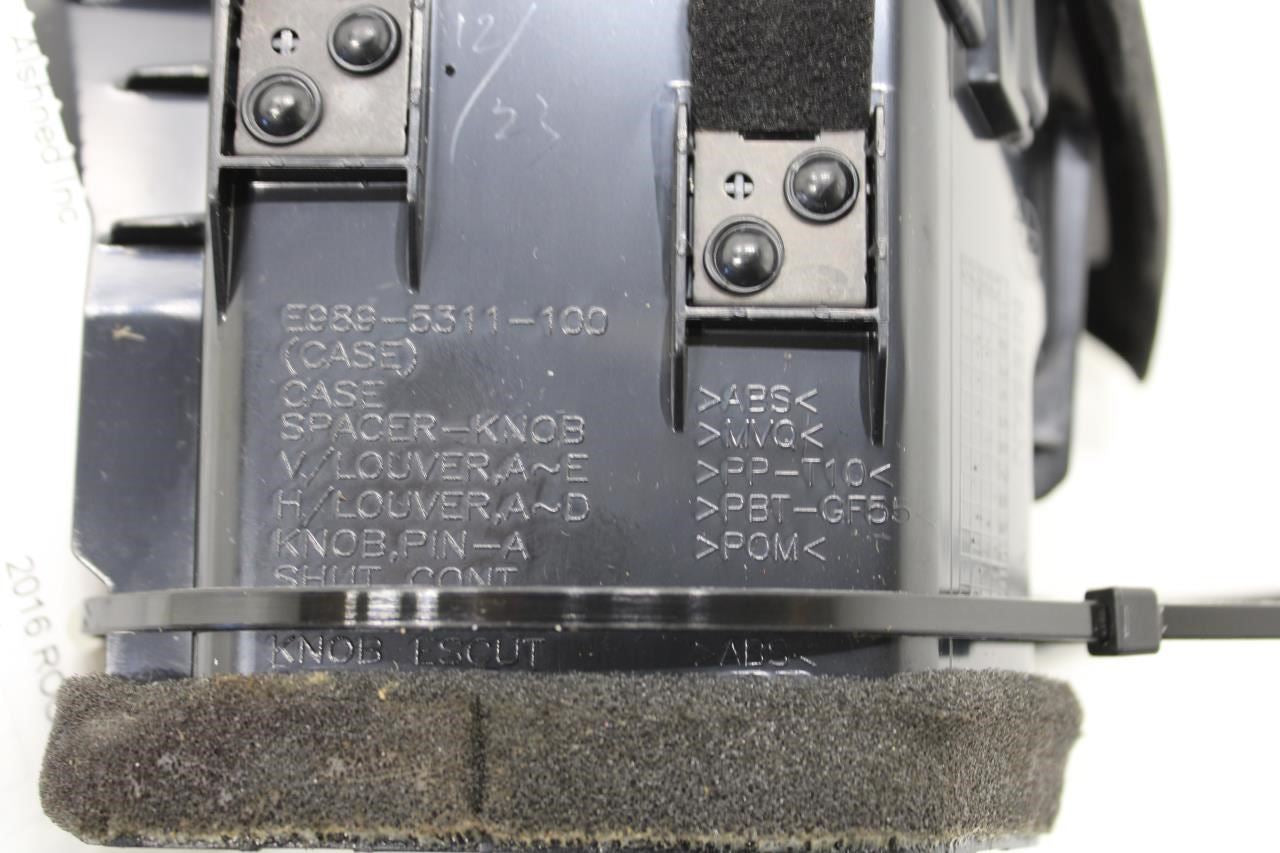 2014-2017 Nissan Rogue SV Front Left Dash Outer Air Vent Grille 68761-4BA1A OEM - Alshned Auto Parts