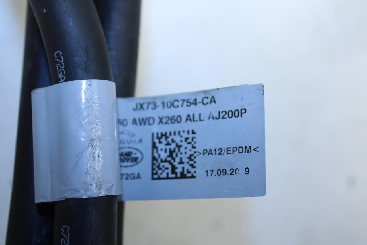 18-20 Jaguar XE R-Dynamic S 2L AWD Engine Coolant Water Hose Pipe JX73-10C754-CA - Alshned Auto Parts