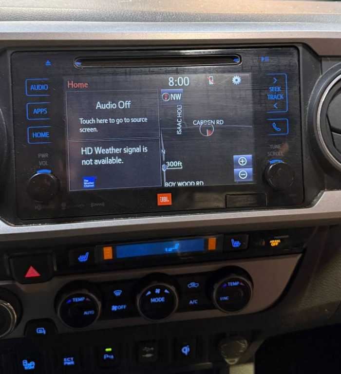 2016-2019 Toyota Tacoma Navi Radio Faceplate Control w/ 7.0 Display and Receiver - Alshned Auto Parts
