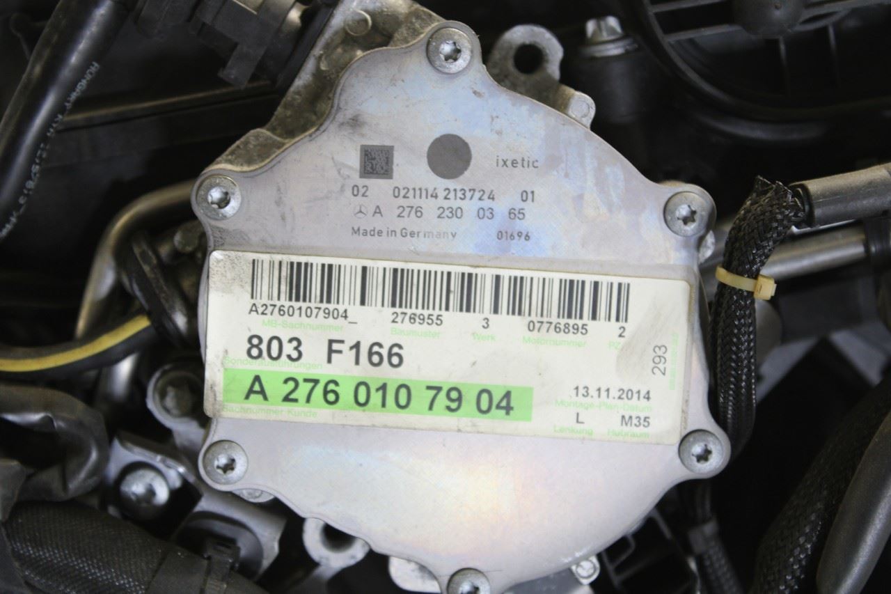 13-15 Mercedes-Benz ML350 3.5L RWD Gasoline Engine Motor 166 Type 96K 2760107904 - Alshned Auto Parts
