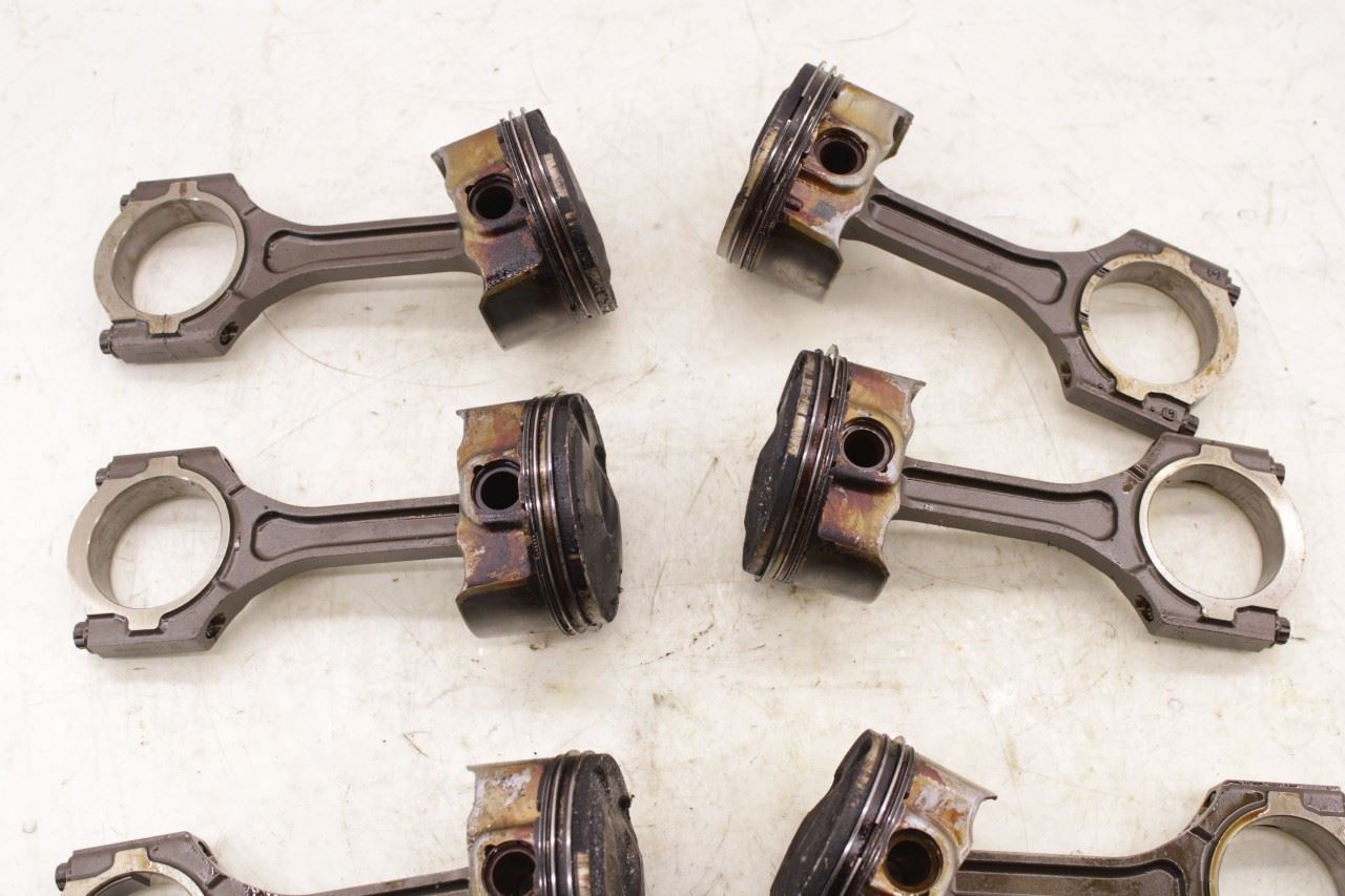 14-18 Kia Sorento EX 3.3L Engine Piston with Connecting Rod Set of 6 23041-3CFB0 - Alshned Auto Parts
