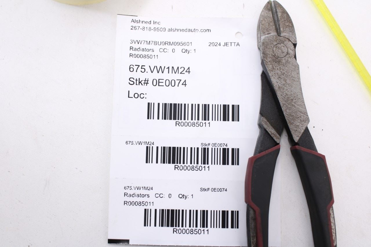 22-25 Volkswagen Jetta SE 1.5L Radiator Coolant Hose Tube Pipe Set 5QM-121-049-K14
