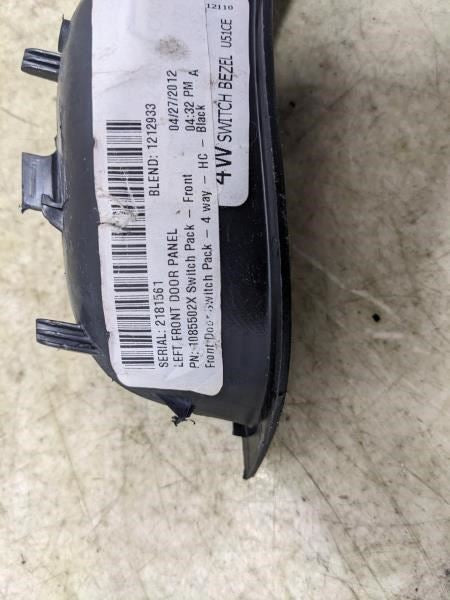 2012-2018 Ford Focus Front Left Master Power Window Switch BM5T-14A132-AA OEM - Alshned Auto Parts