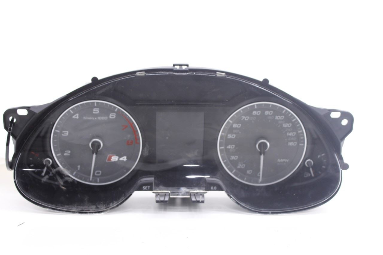 12-13 Audi S4 Premium Plus AWD Speedometer Gauge Instrument Cluster 112K Mileage - Alshned Auto Parts