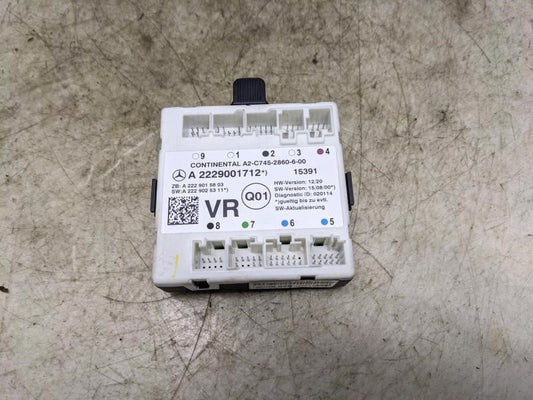 2016 Mercedes-Benz C300 Front Right Door Control Module 222-900-17-12 OEM - Alshned Auto Parts