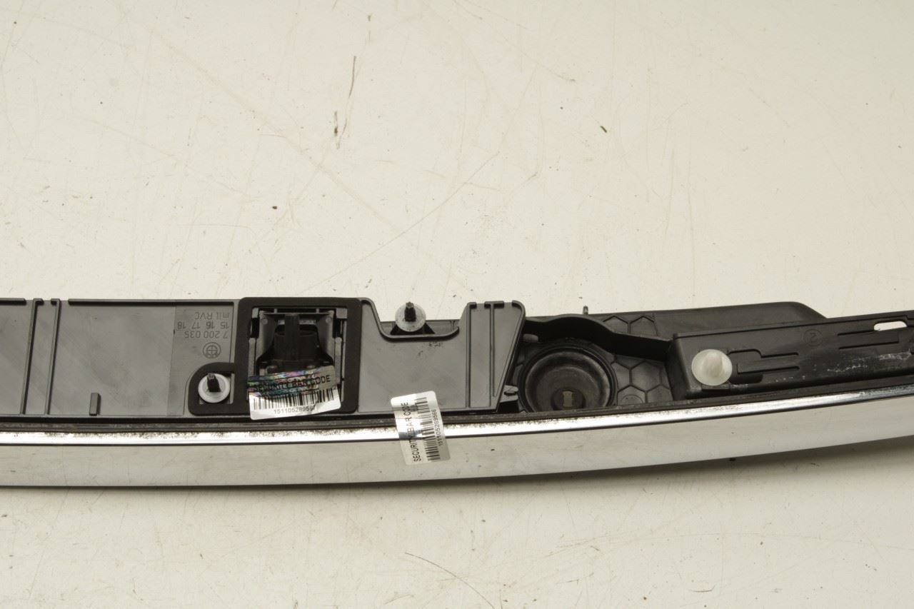 2010-2015 BMW 750Li Rear Trunk Lid Pull Handle w/ License Plate Light and Camera - Alshned Auto Parts