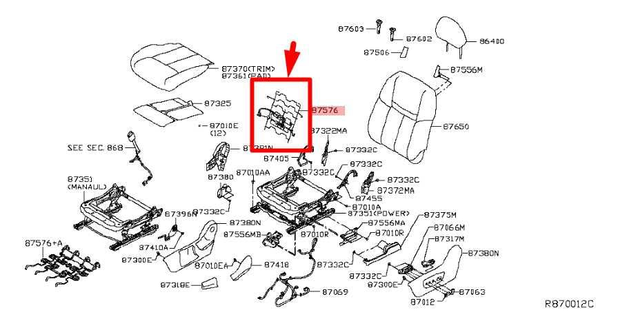 14-20 Nissan Rogue SV Front LH Side Seat Lumbar Support w/ Motor 87576-4BB3A OEM - Alshned Auto Parts