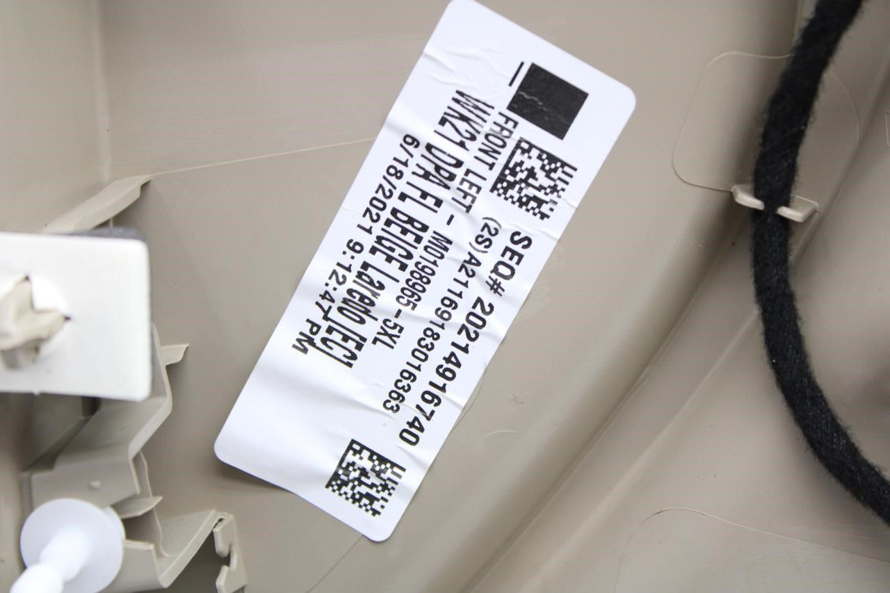 2019-2021 Jeep Grand Cherokee Front Left Driver Door Trim Panel 5LL675XLAH OEM - Alshned Auto Parts