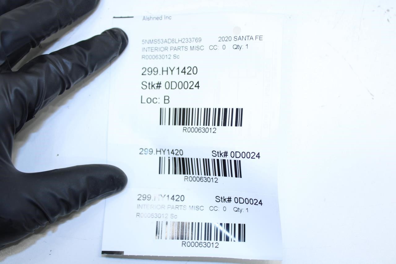 19-20 Hyundai Santa Fe Limited Overhead Console Dome Light Lamp 92810-S1000-YGE - Alshned Auto Parts