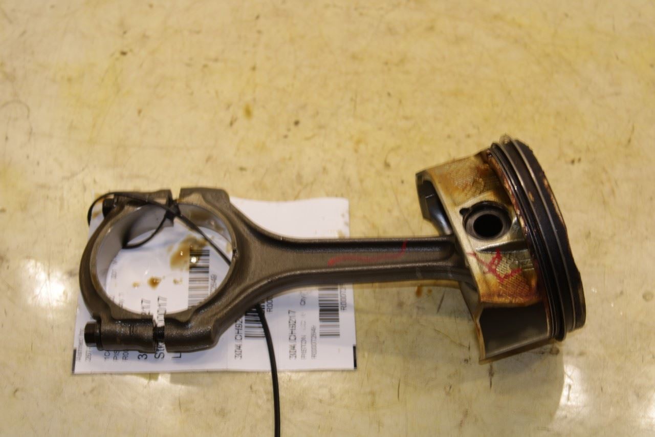 12-17 Jeep Wrangler Sahara 3.6L Engine Piston Left 2 w/ Connecting Rod 5184347AG - Alshned Auto Parts