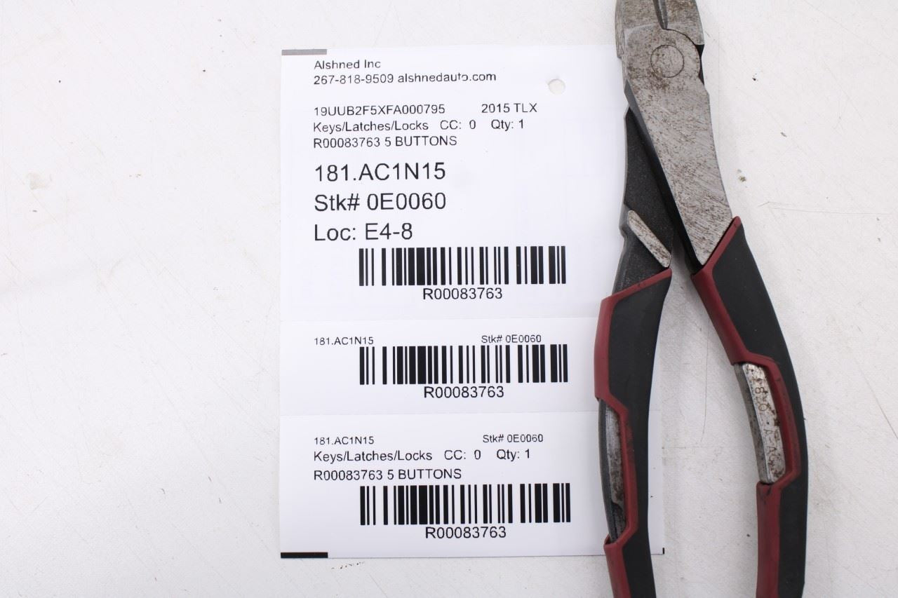 2015-2017 Acura TLX Tech 3.5L FWD Smart Key Keyless Remote Entry Fob Transmitter - Alshned Auto Parts