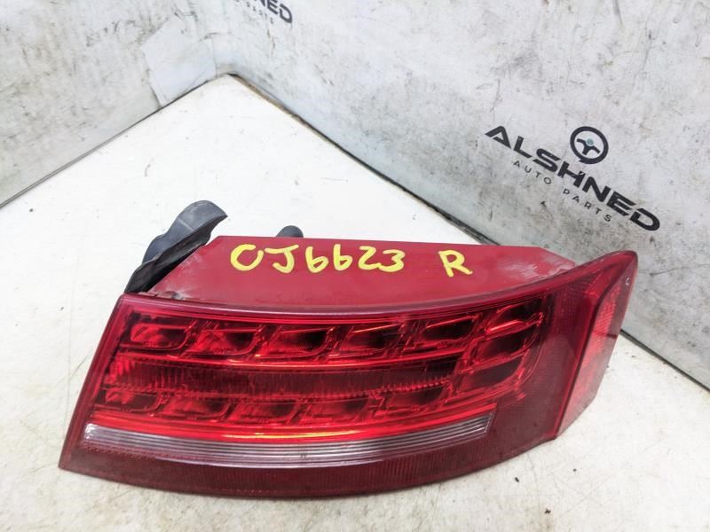 2008-2012 Audi A5 Quattro Right Passenger Outer LED Tail Lamp 8T0-945-096-E OEM - Alshned Auto Parts