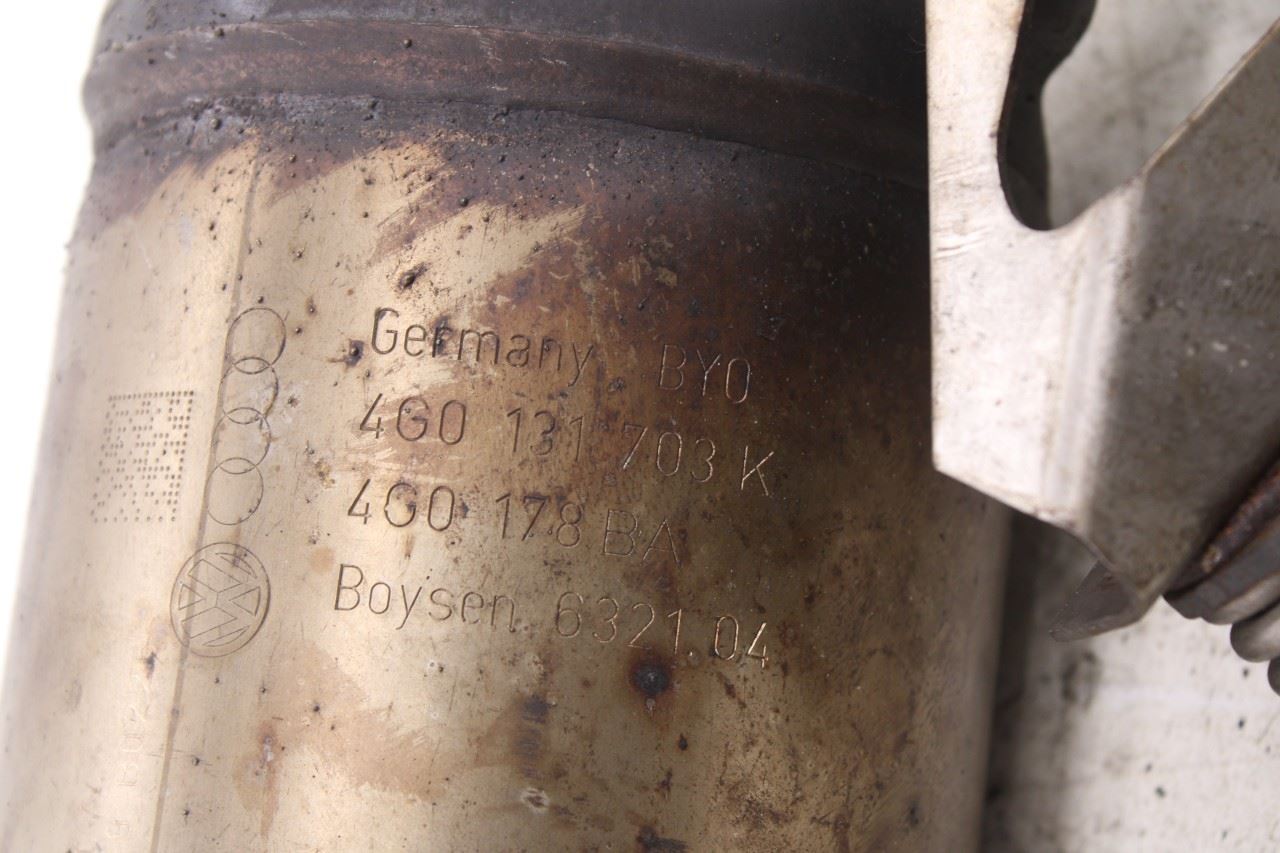 2012-2015 Audi A7 Premium 3.0L Gas Right Side Exhaust System Pipe 4G0131703K OEM8