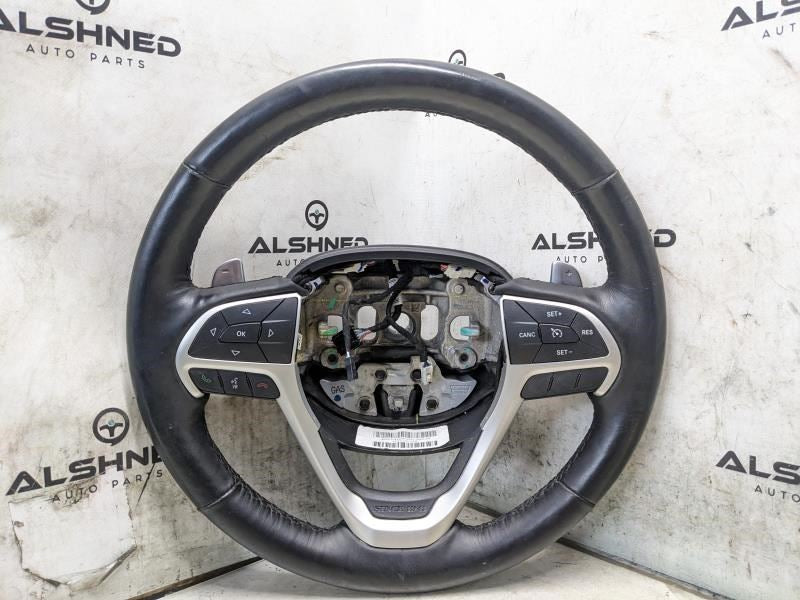 2015 Jeep Grand Cherokee Steering Wheel w Control Buttons 1WE232X9AF OEM - Alshned Auto Parts