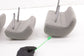 10-11 Toyota Camry LE Rear Right Left and Center 2nd Row Seat Headrest Set of 3 - Alshned Auto Parts