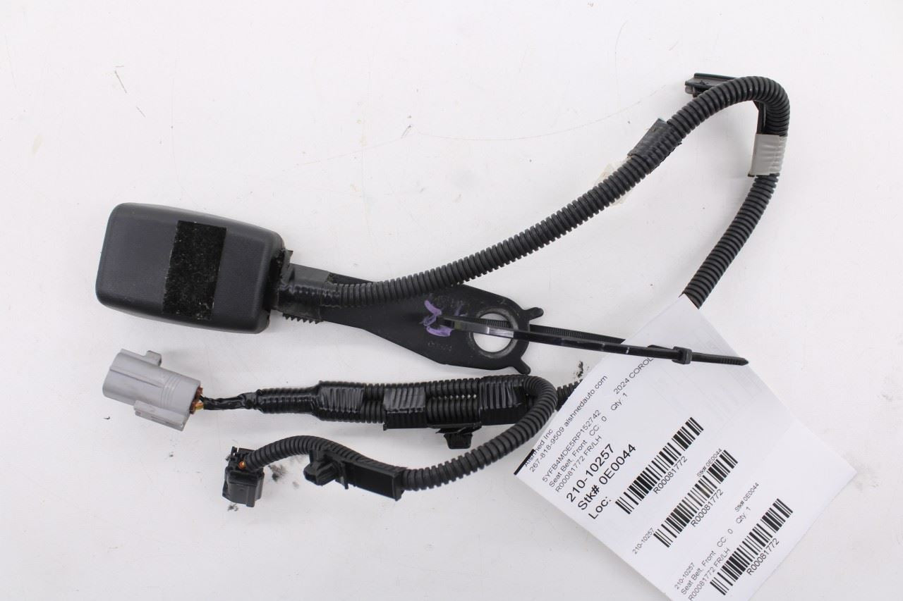 2022-24 Toyota Corolla LE Front Driver Left Side Seat Belt Buckle 73230-02G20-C08