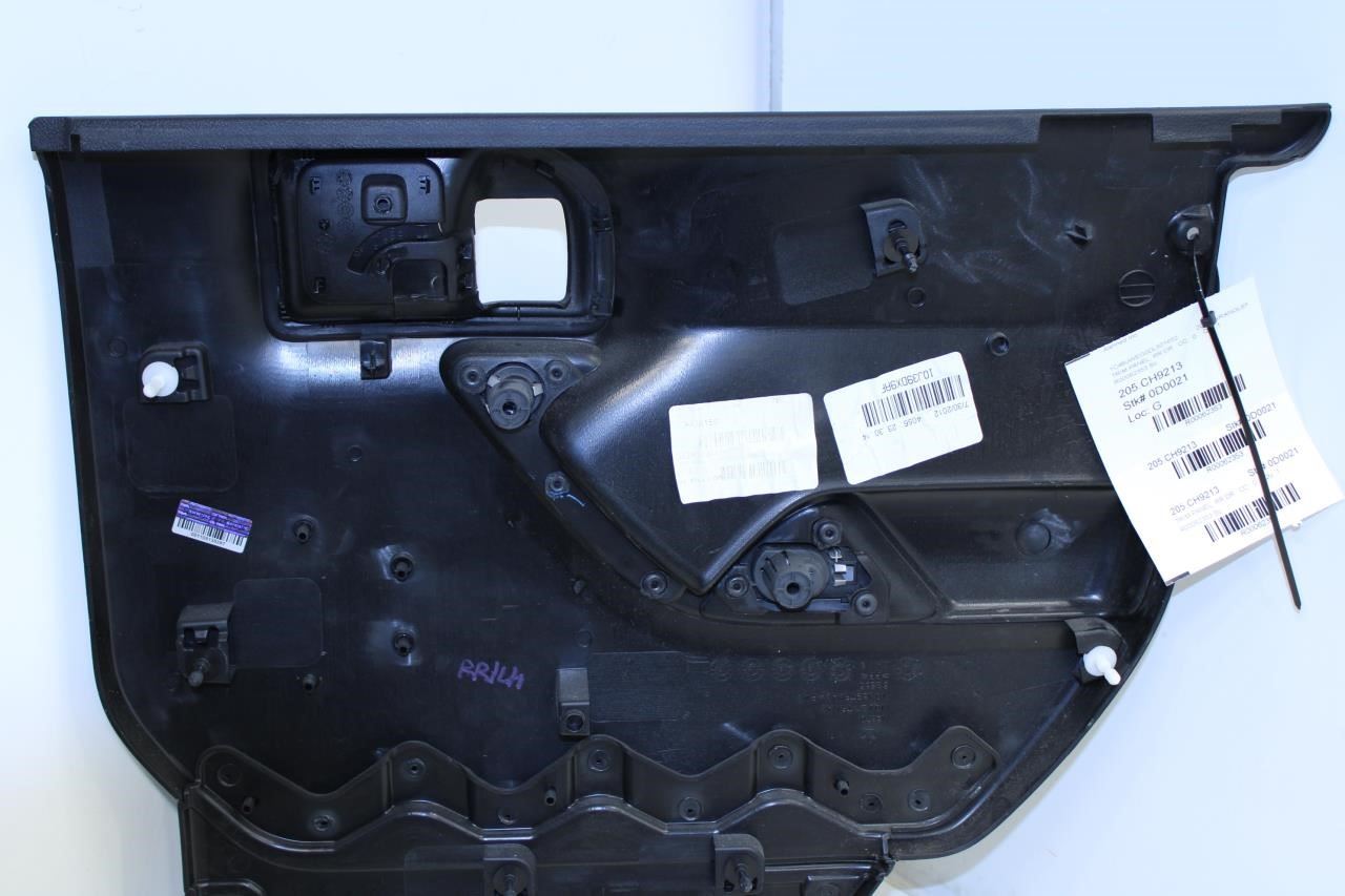 2011-2017 Jeep Wrangler Sahara Rear Left Driver Door Trim Panel 1QJ39DX9AF OEM - Alshned Auto Parts