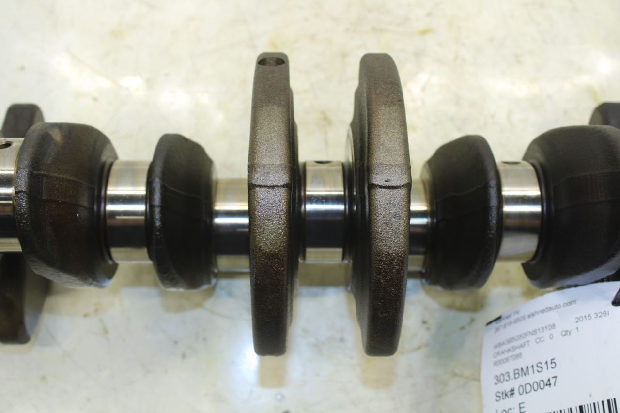 2013-2016 BMW 328i xDrive SULEV 2.0L AWD Engine Motor Crankshaft 99K 11217640165 - Alshned Auto Parts