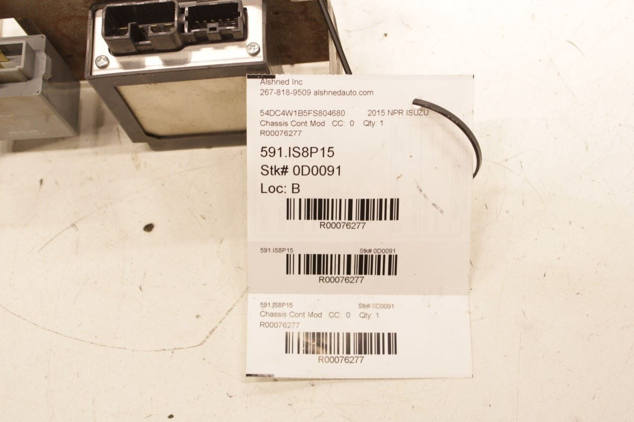 12-20 Isuzu NPR HD Day Time Running Light Wiper and Door Lock Control Module Set - Alshned Auto Parts