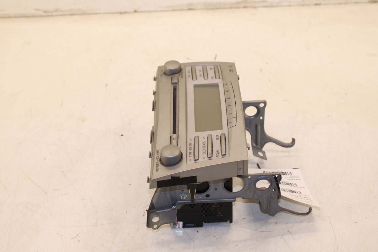 10-11 Toyota Camry LE Fujitsu Ten Audio Radio Faceplate Control Panel w Receiver - Alshned Auto Parts