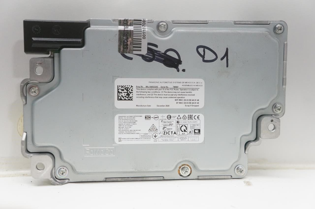 2023 Ford Explorer Sync 3 APIM Communication Module LB5T-14G371-MCL OEM - Alshned Auto Parts