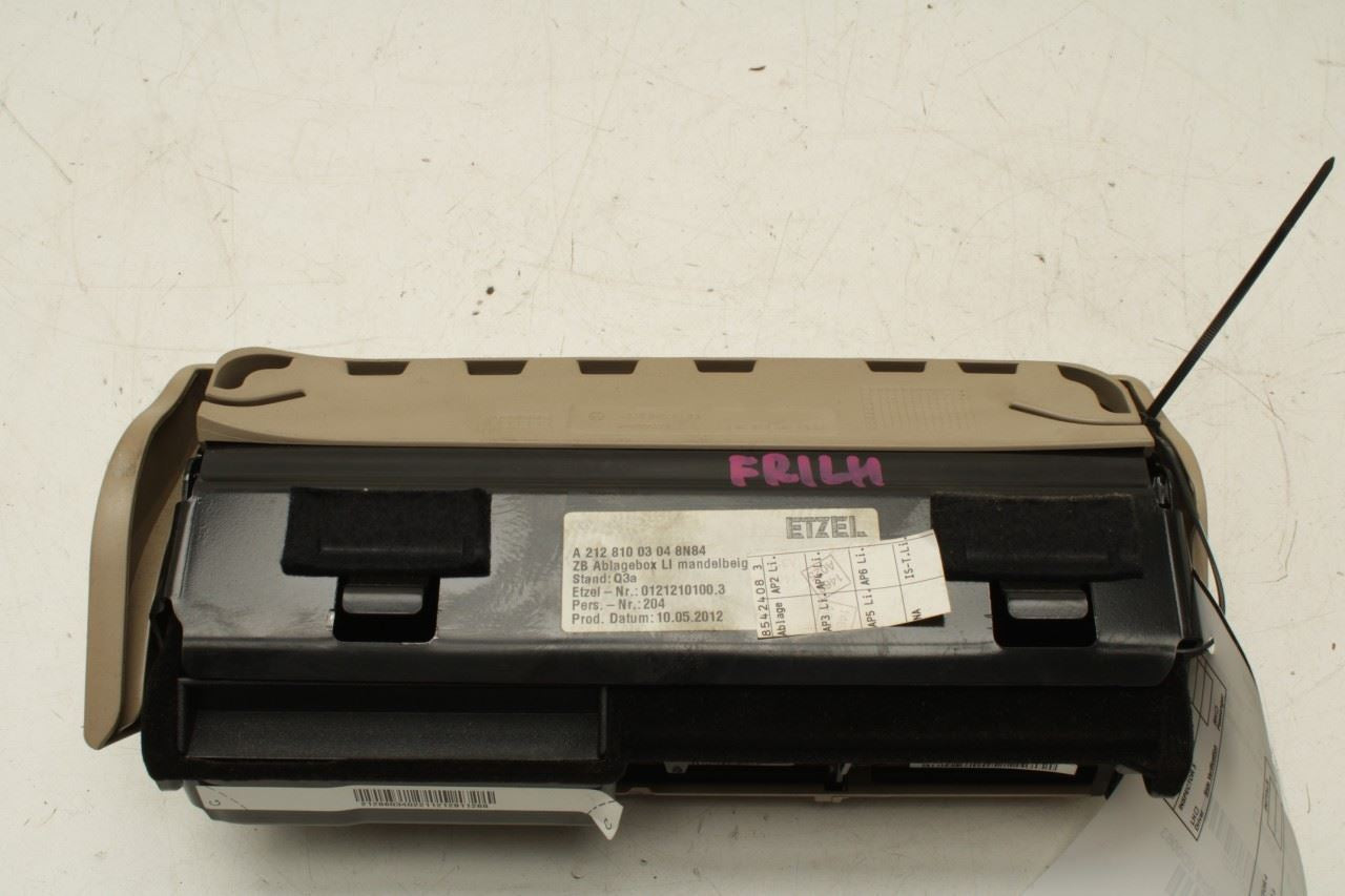 10-16 Mercedes-Benz E350 Sport 4MATIC Front Left Under Seat Storage Compartment - Alshned Auto Parts