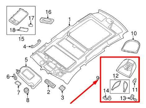 2017-2020 Infiniti QX60 Roof Overhead Dome Map Light Lamp 26430-3JB1A OEM - Alshned Auto Parts